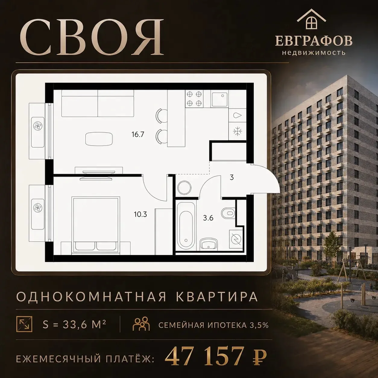 Иметь свою квартиру рядом с центром Петербурга — или продолжать жить в съёмной? 🤔