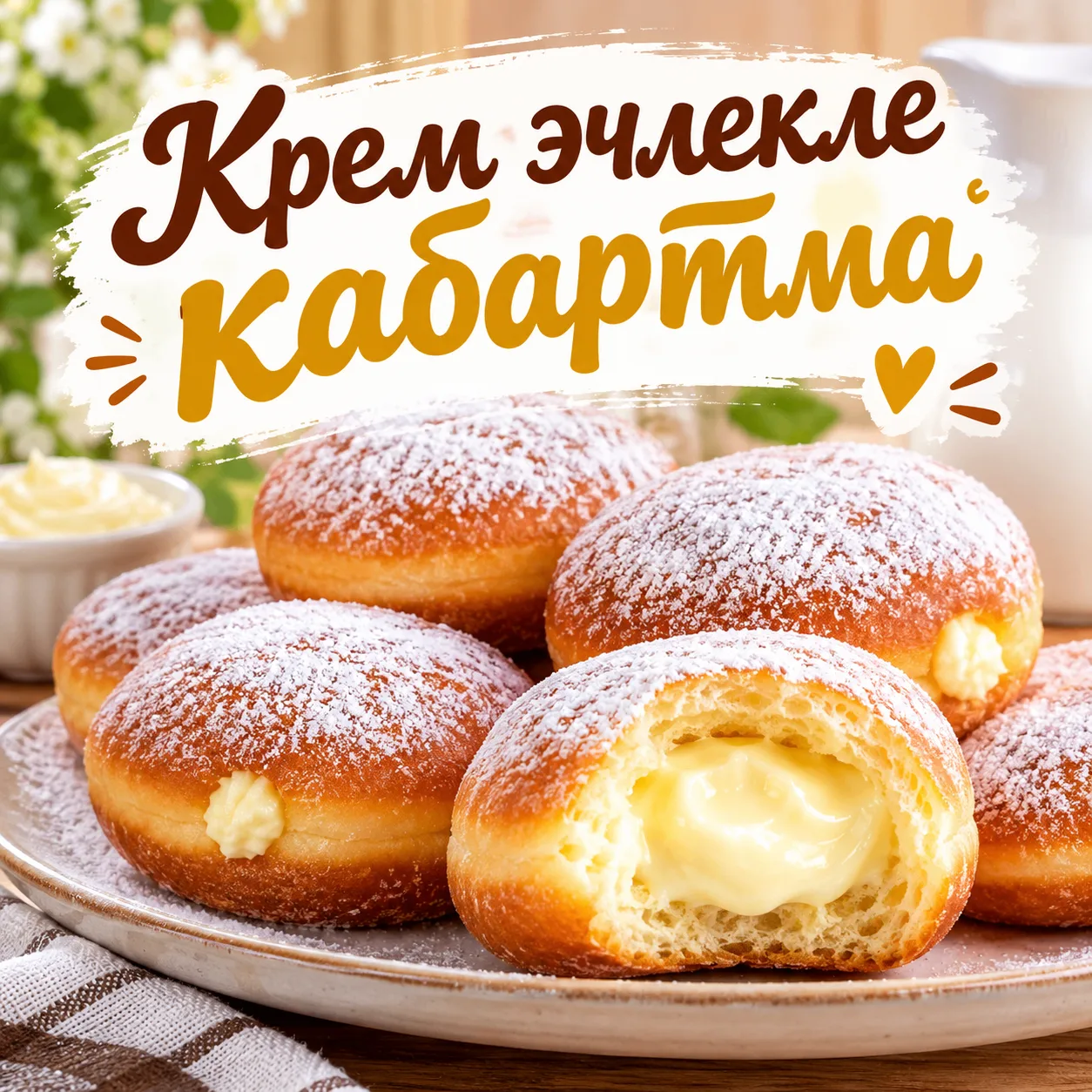 14 сентябрь — Крем эчлекле кабартма көне!