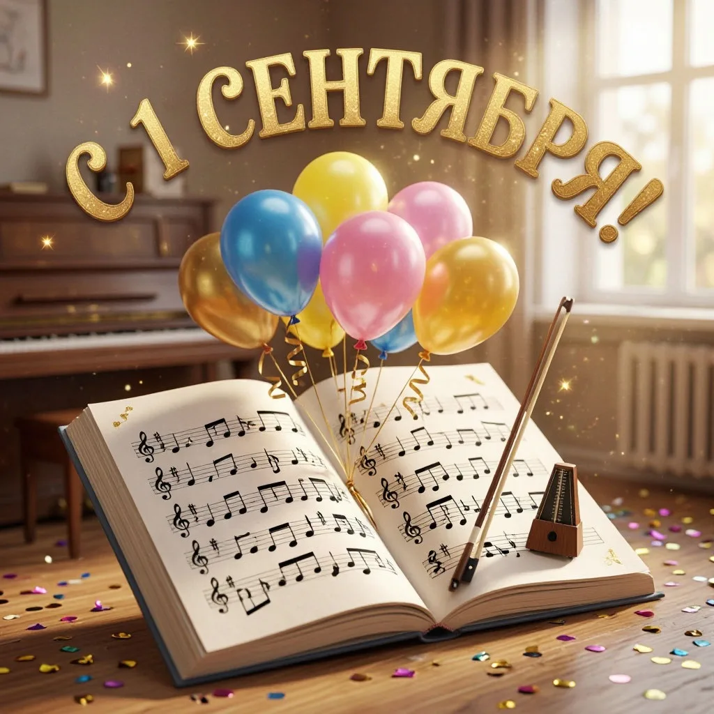С 1 сентября, дорогие наши юные музыканты! 🎉