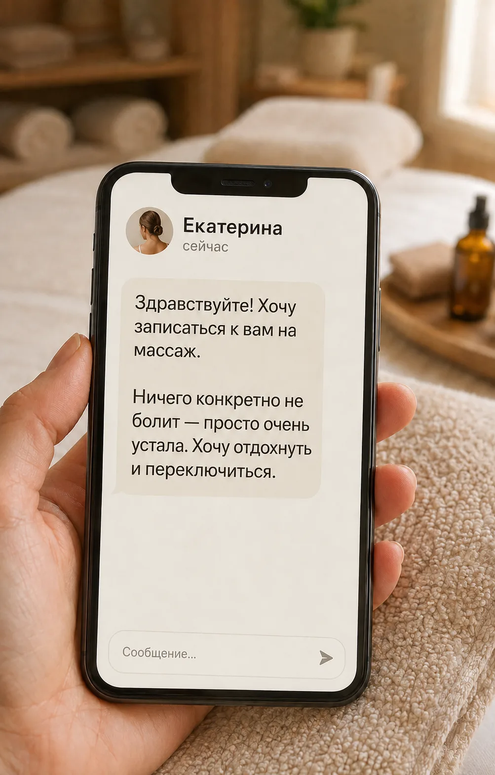 Новое сообщение от Екатерины 💬