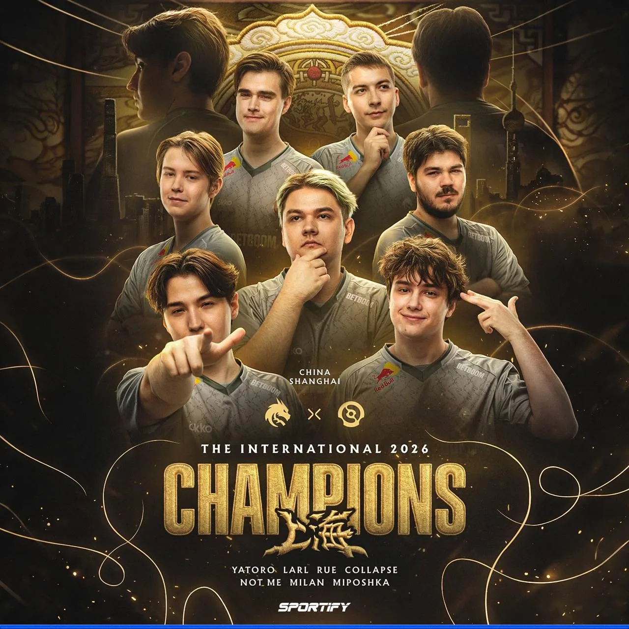 TEAM SPIRIT — ЧЕМПИОНЫ THE INTERNATIONAL 2026!