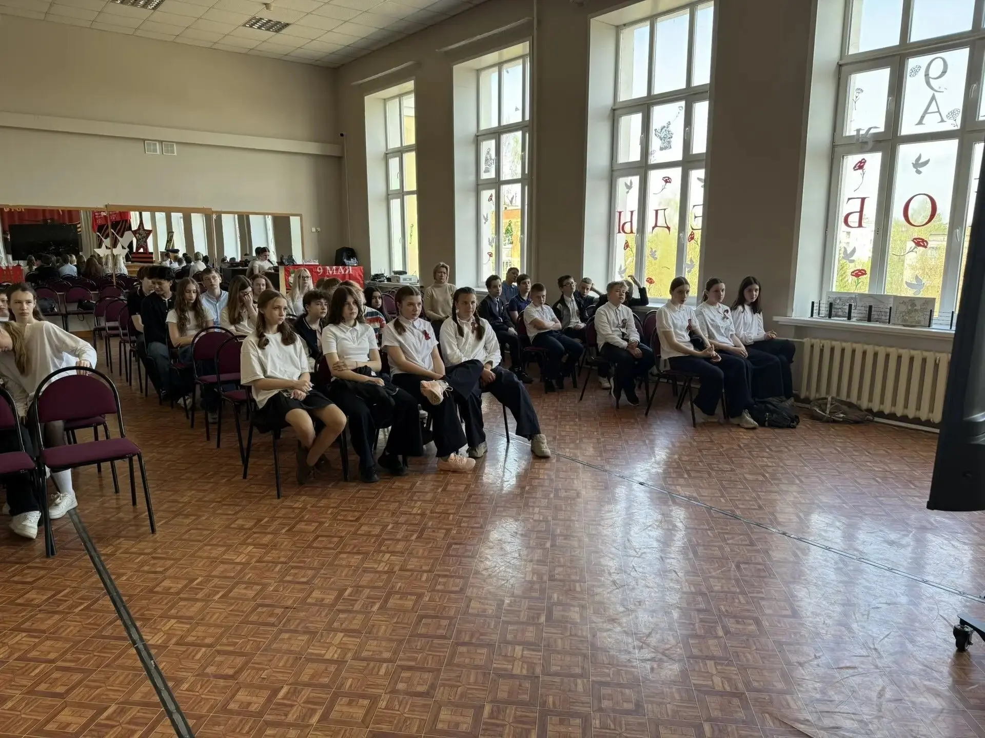 🎬Акция «Кино Победы» в рамках марафона «НАСЛЕДНИКИ ПОБЕДЫ» в МОУ Деденевская СОШ им. Н. К. Крупской🎬