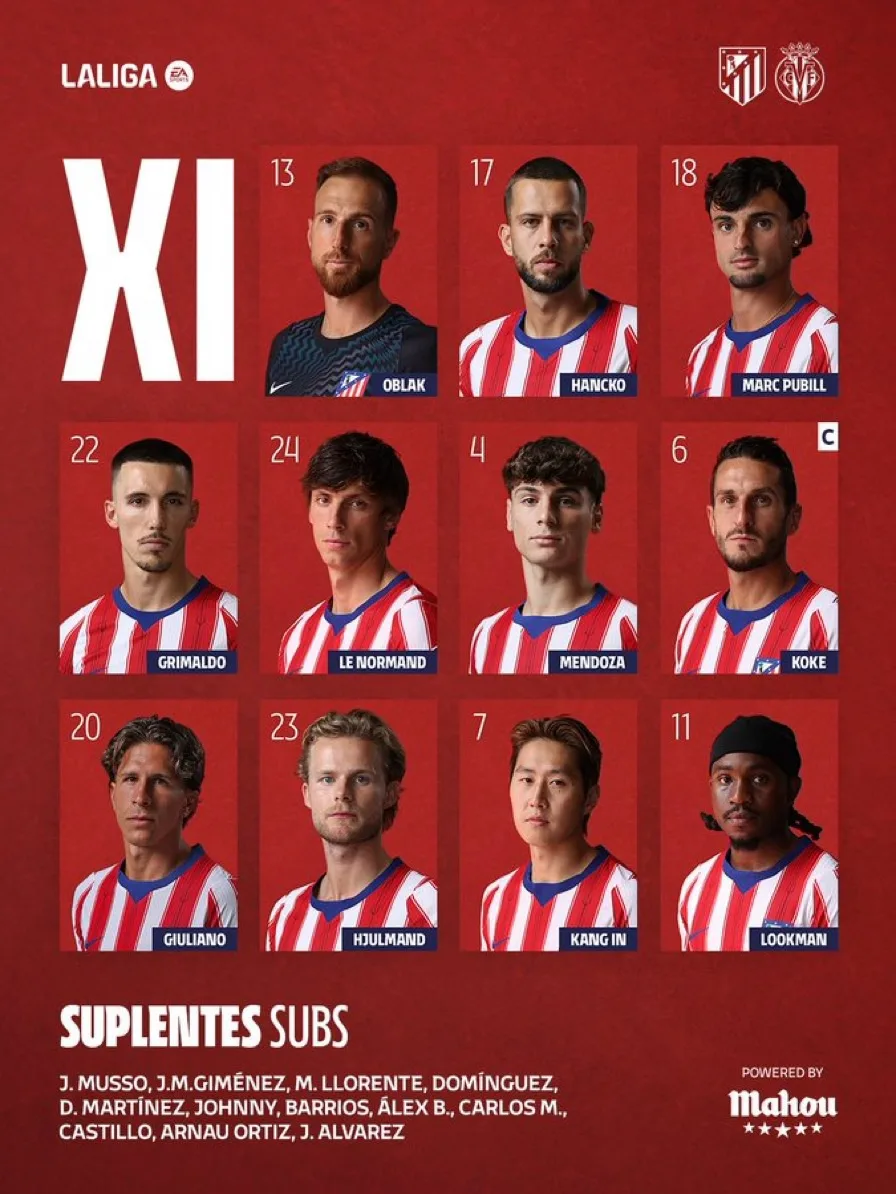 СТАРТОВЫЕ XI! ⚽️