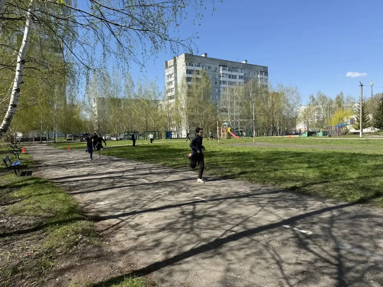 📣 Внимание, новости спорта!💪  ✅На спортивном стадионе нашей школы состоялся весенний кросс Победы. В