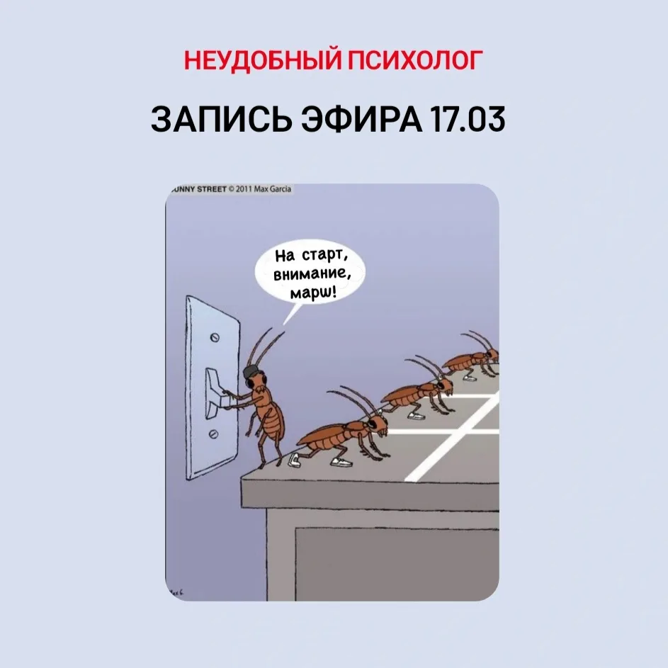 ⚡️Запись прямого эфира от 17 марта  Сегодня гоняли тараканов на прямом эфире!   4 человека на тему р