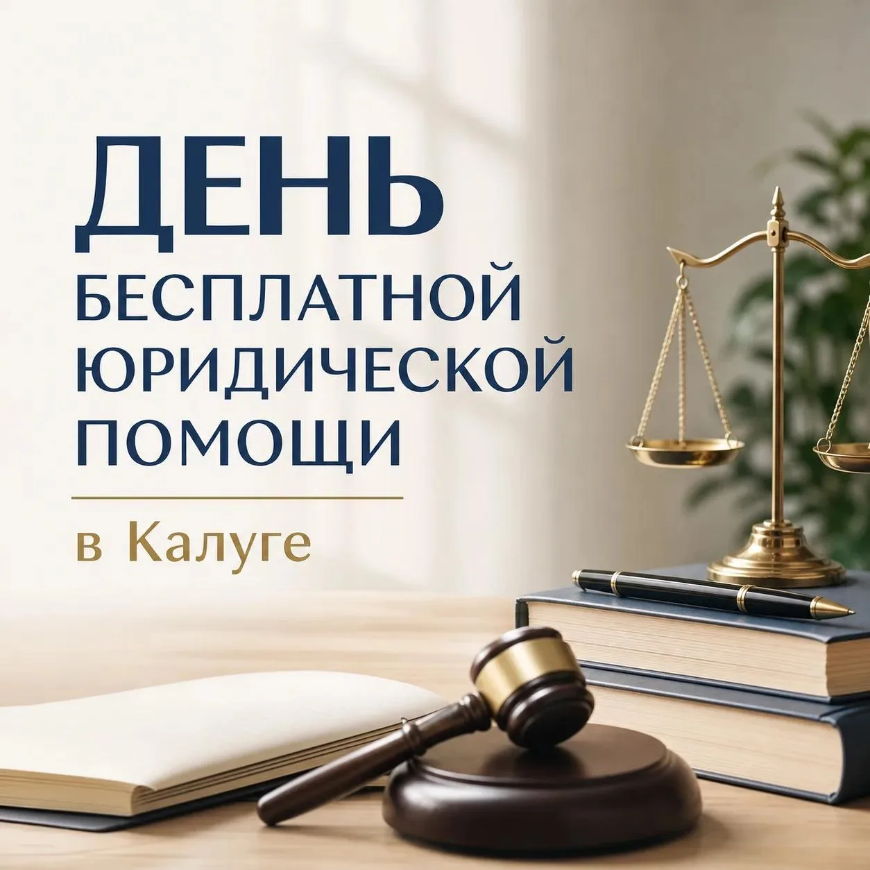 ВНИМАНИЕ! ДЕНЬ БЕСПЛАТНОЙ ПРАВОВОЙ ПОМОЩИ в Калуге!