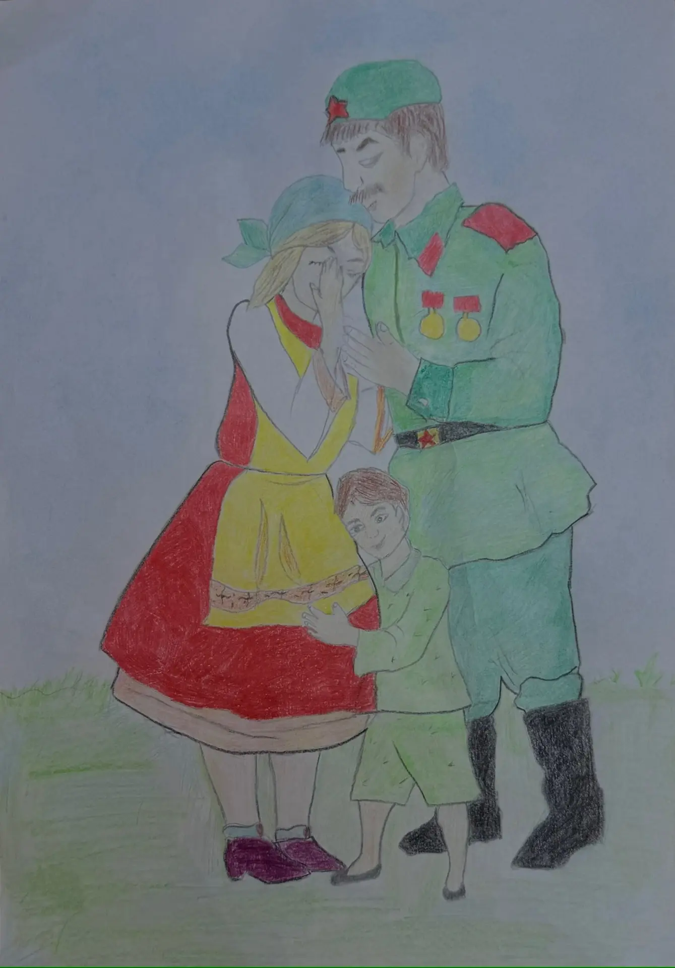 Каждая поделка и рисунок — искренняя детская благодарность тем, кто подарил нам мир. Пу...
