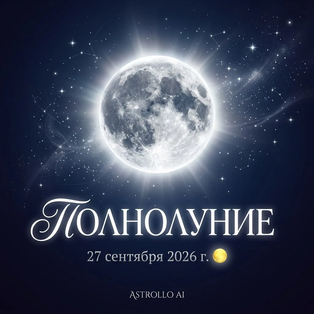 🌕 Полнолуние  |  16-й лунный день