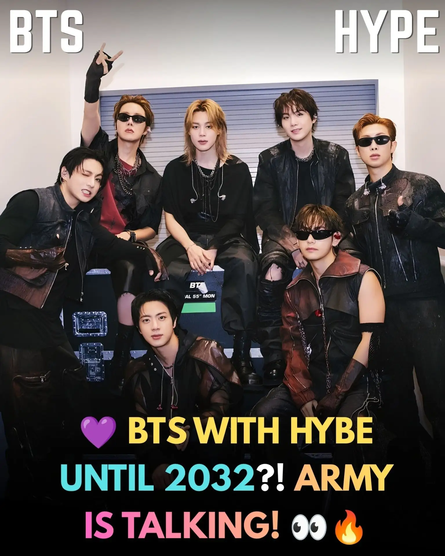 BTS вместе как минимум до 2032 года?!