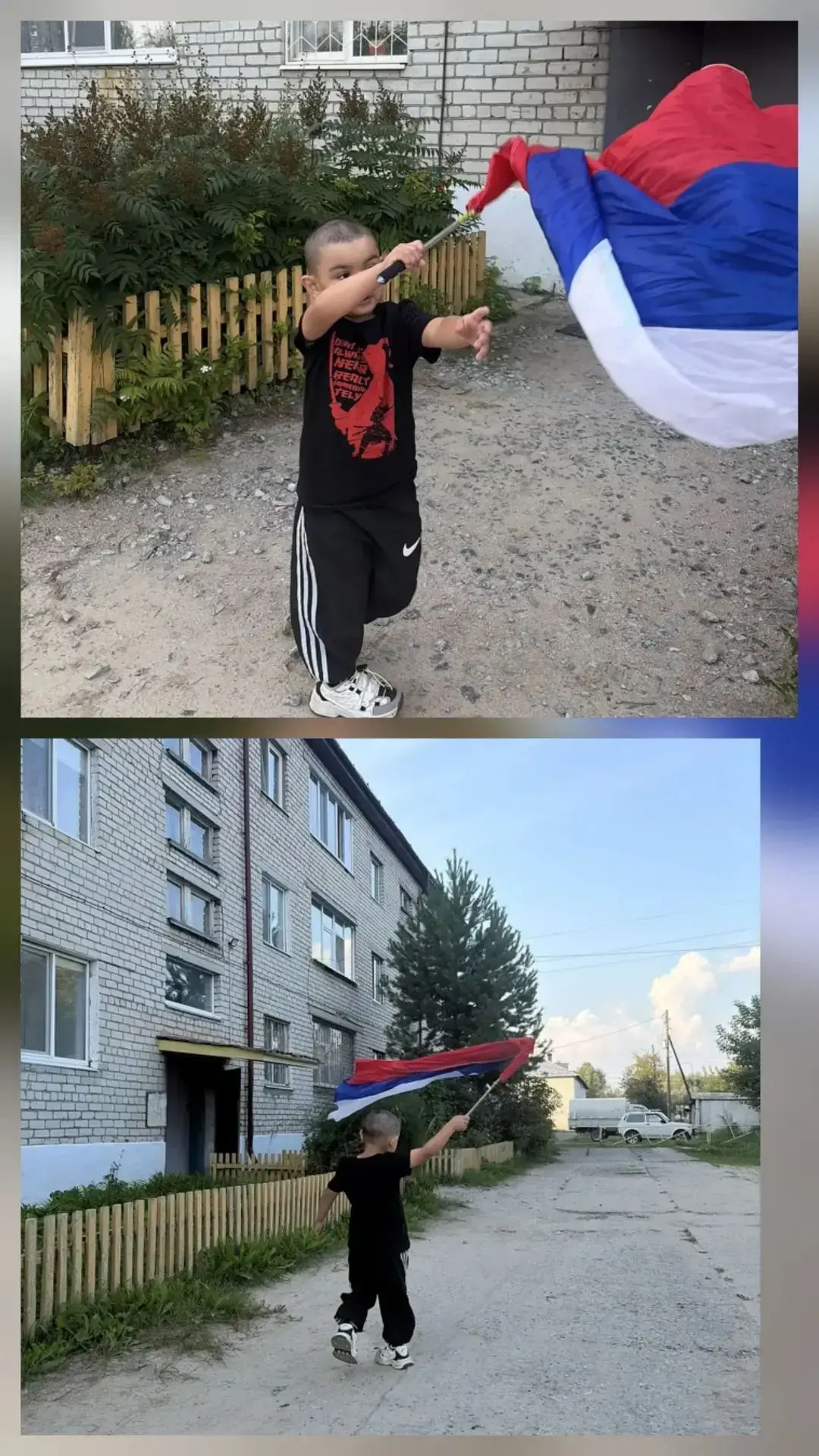 🇷🇺 В рамках патриотического воспитания семьи воспитанников группы «Ягодка» приняли ак...