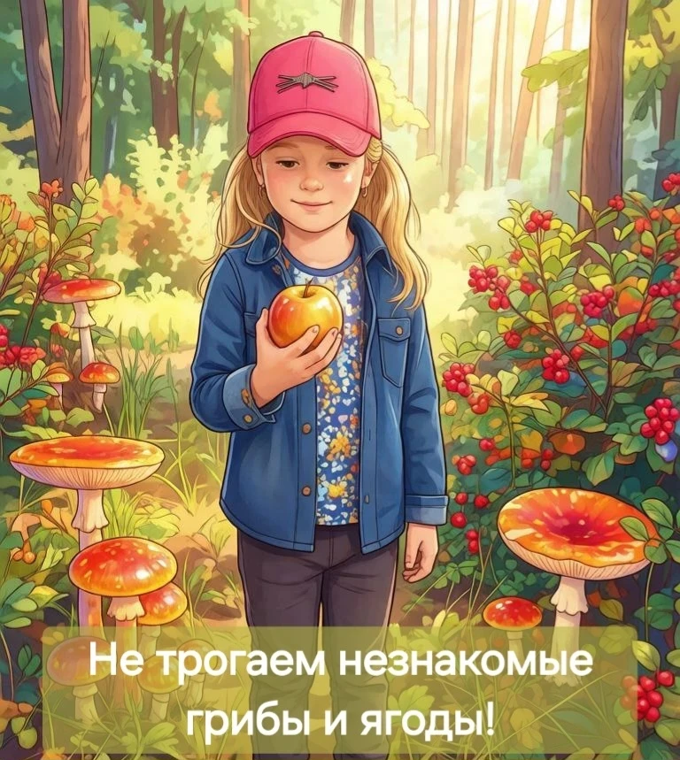 🐝 Лето — это солнце, прогулки и море впечатлений! ☀️ Но важно помнить и о безопасности...