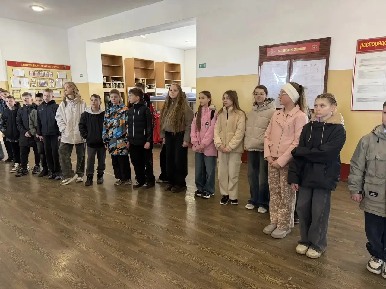 27 апреля 5 Б класс  , совместно с классным руководителем Тягущевой Д.М посетили военно-патриотическ