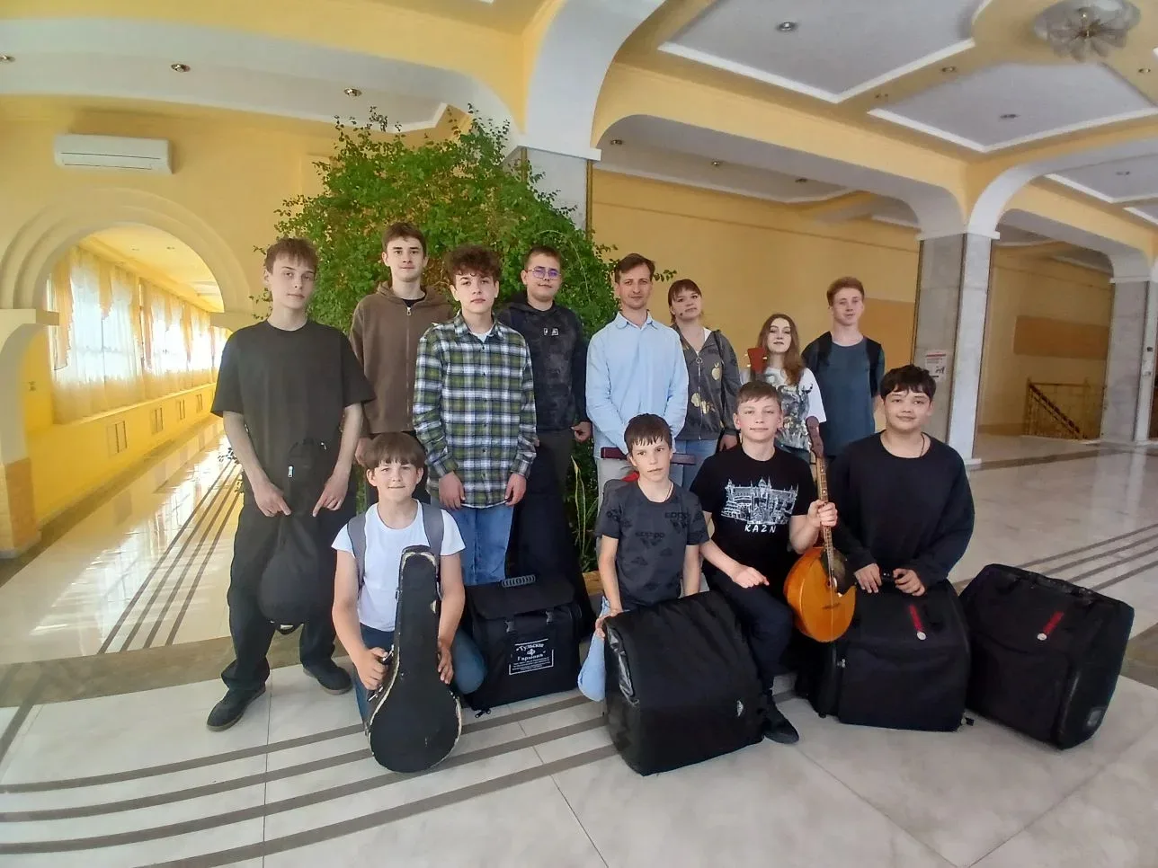 🎼Проведена еще одна репетиция Молодежного оркестра народных инструментов Липецкой обла...