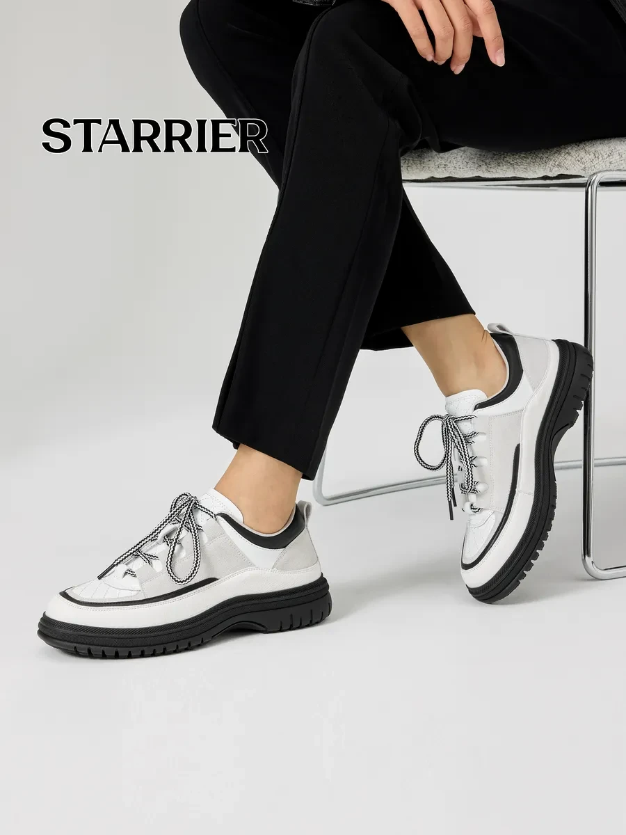 ⚡️ Кроссовки женские белые, STARRIER