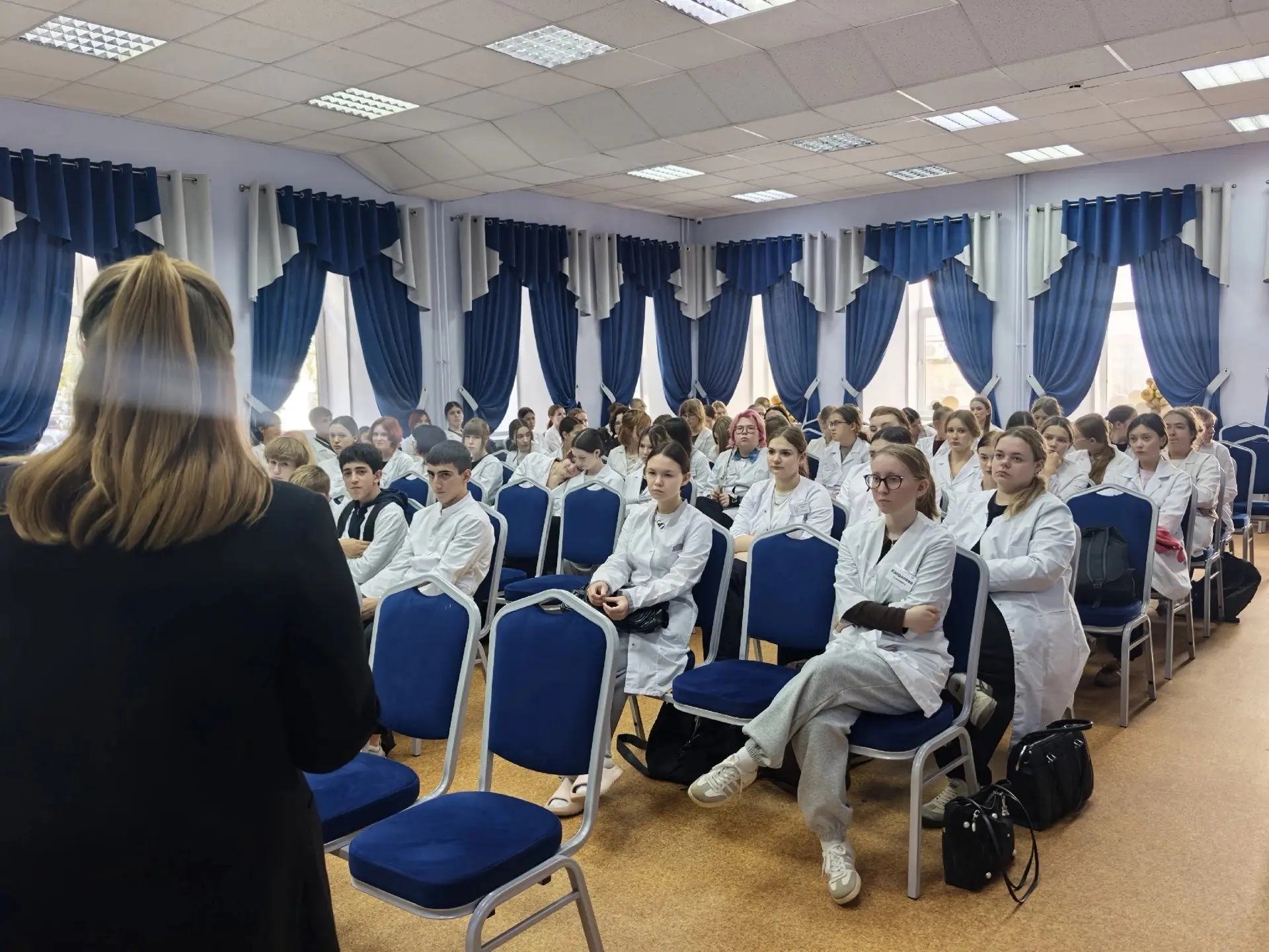 ▫️ В Кировском медицинском колледже прошло интерактивное занятие в рамках проекта «Лига...