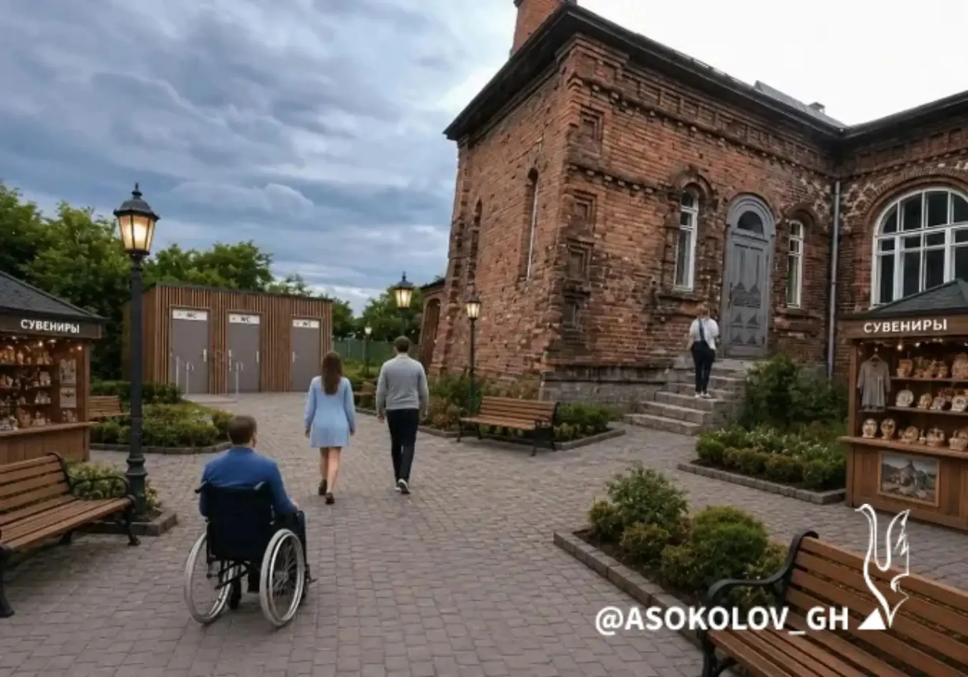 В Гусь-Хрустальном благоустроят территорию возле Историко-художественного музея