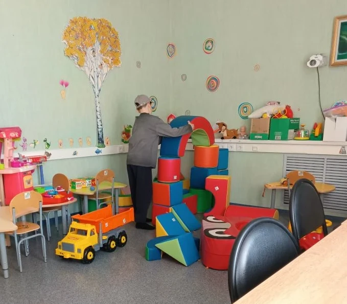 Игры, творчество, развитие — всё это наша досуговая комната! Строим, играем, познаём мир вместе. 🧩�
