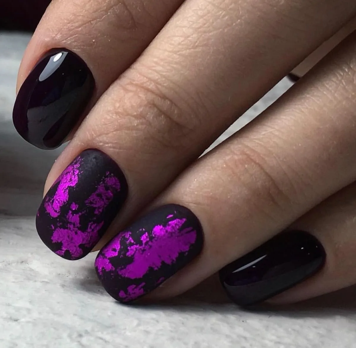 Необычный дизайн 💜🖤