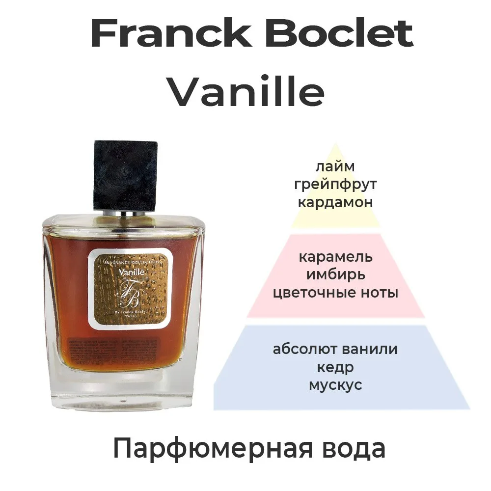 РАСПИВ FRANCK BOCLET Vanille
⠀
Стоимость в магазине -
199 руб за 1 мл
⠀
🔥Стоимость сейчас со скидко