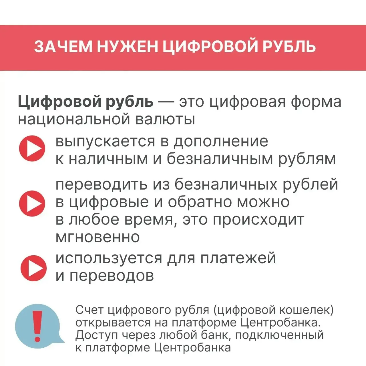 С 1 сентября цифровой рубль будет доступен всем желающим. Он не станет заменой наличных...
