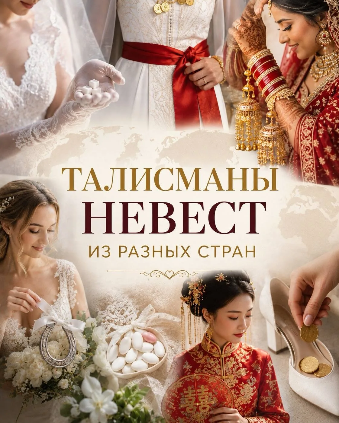 Талисманы невест из разных стран😍
