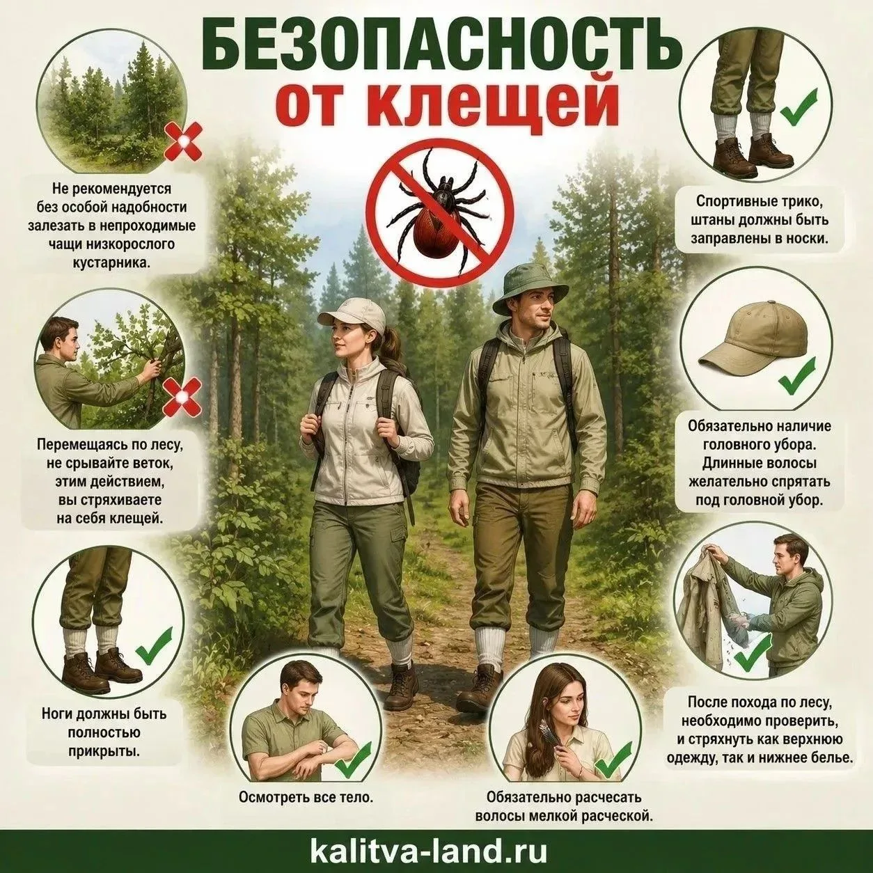 Осторожно: клещи!