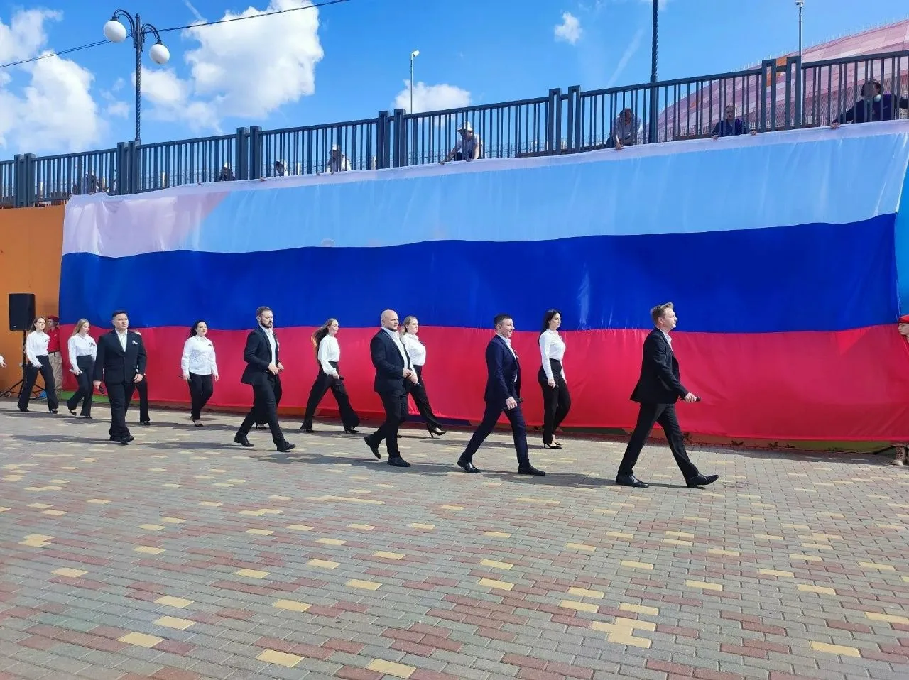 СПТ на праздновании Дня Государственного флага Российской Федерации