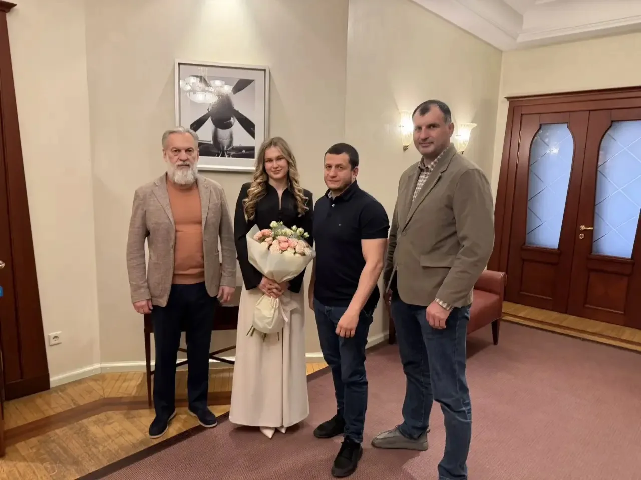 НАГРАЖДЕНИЕ ЧЕМПИОНКИ