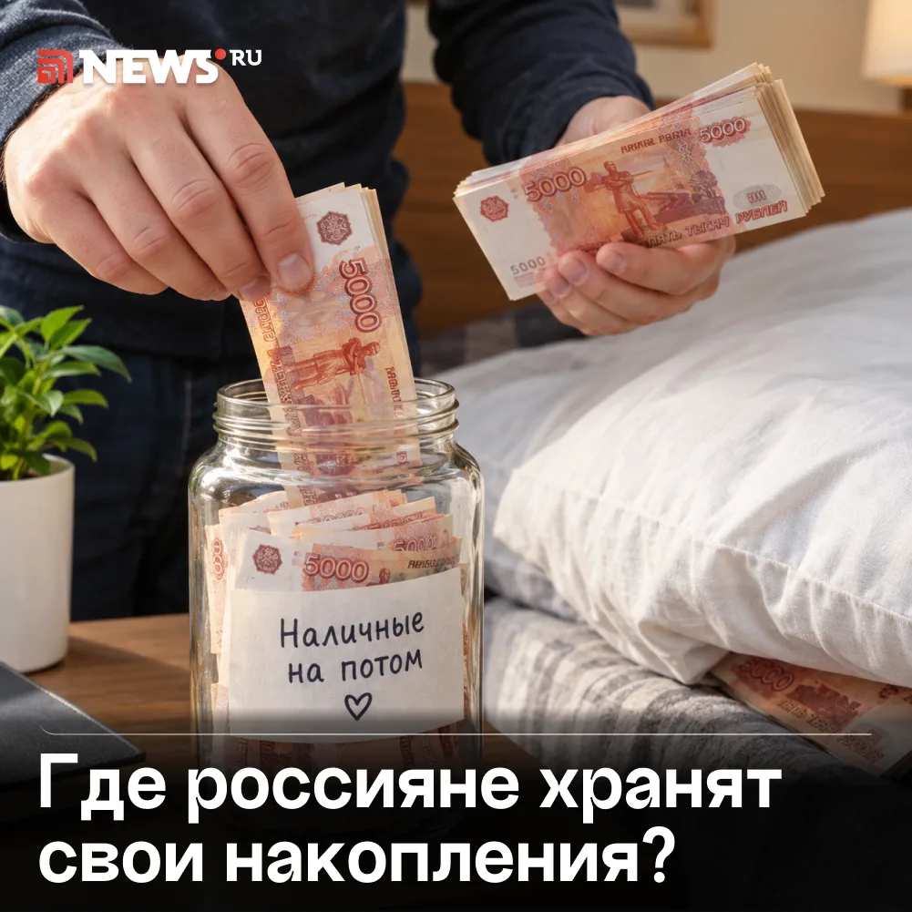 Россияне все чаще выбирают наличку, а не вклады в банках.