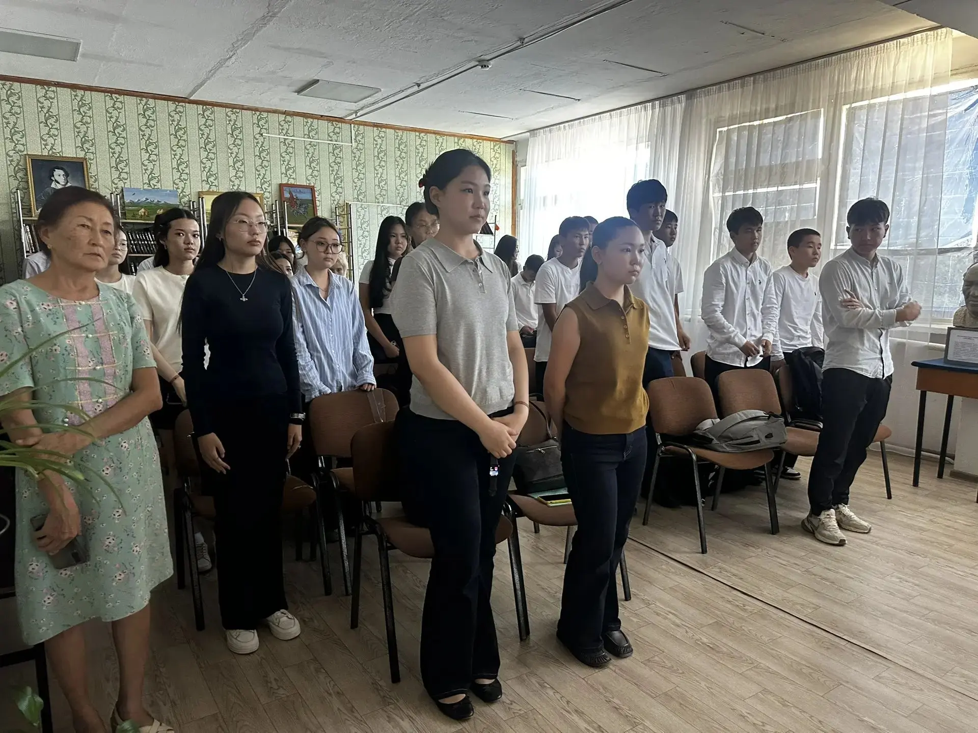🕯Сегодня обучающиеся 10‑х классов Кетченеровской гимназии посетили Урок памяти «3 Сент...