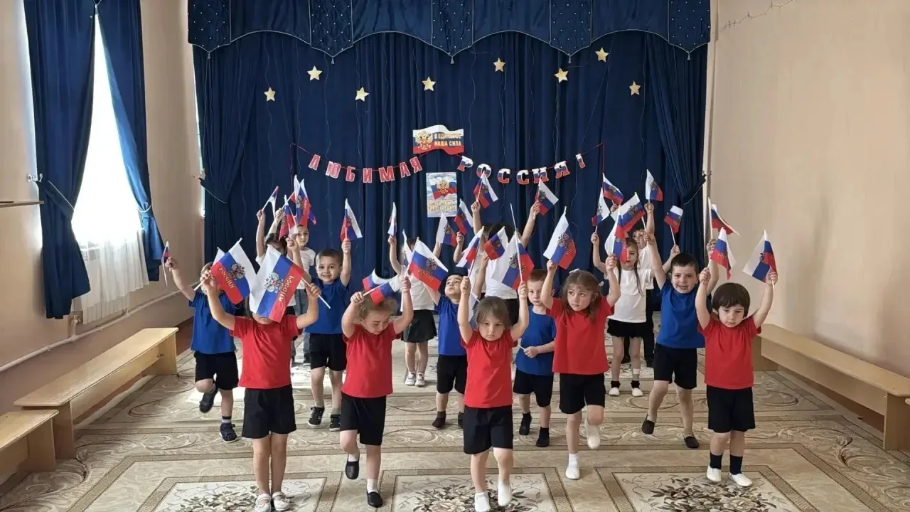 ✨ Праздник ко Дню России во втором корпусе нашего детсада! 11июняв первом корпусе нашего детского са