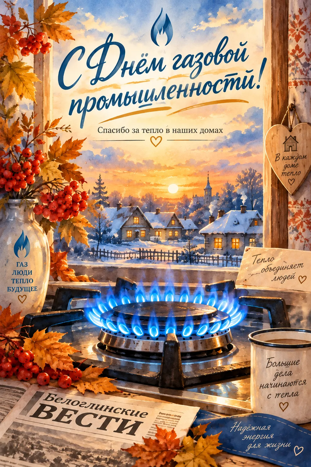С Днём работника нефтяной и газовой промышленности! 🛢️🔥
