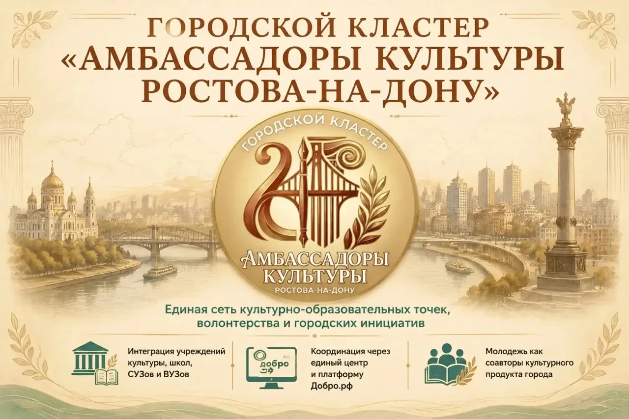 🚩 Старт проекта «Амбассадоры культуры Ростова-на-Дону»