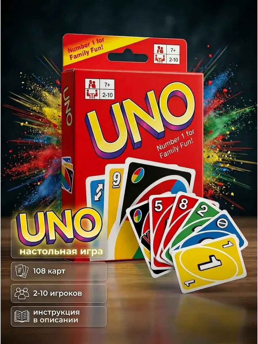 ⚡️ UNO УНО настольная карточная игра, LlamasHouse
