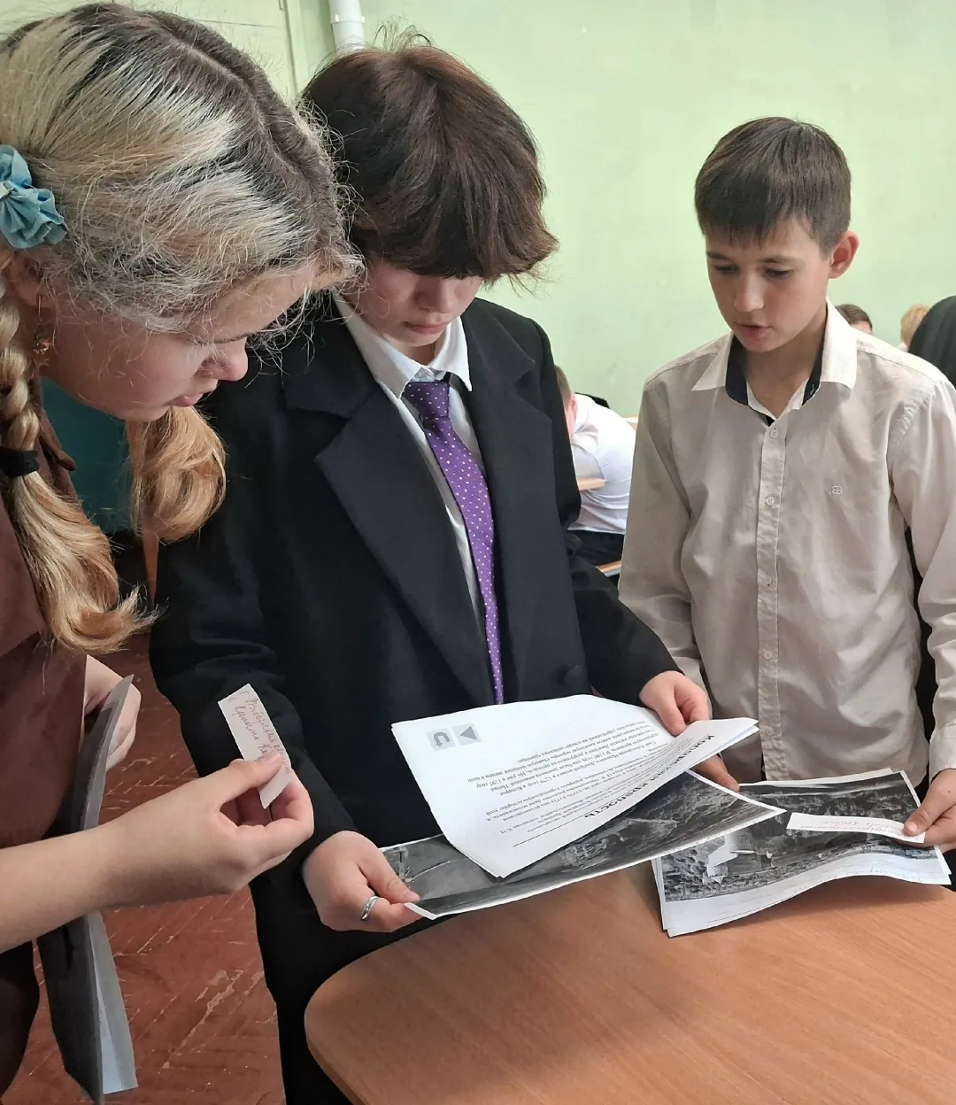 В 6 "Б" классе состоялось увлекательное мероприятие, посвящённое городам-крепостям Лени...