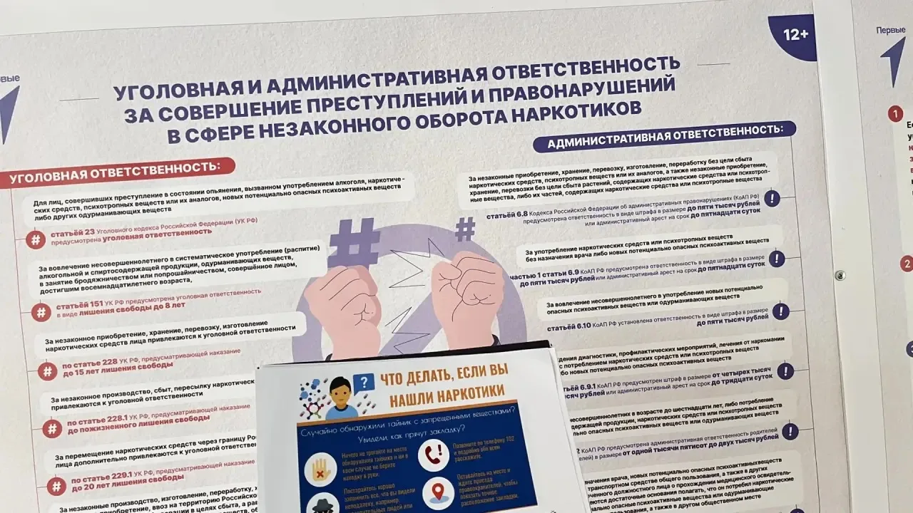 📢 В рамках антинаркотического месячника социальный педагог Кубанова Ф.М. вместе с учащимися 6 «В» кл