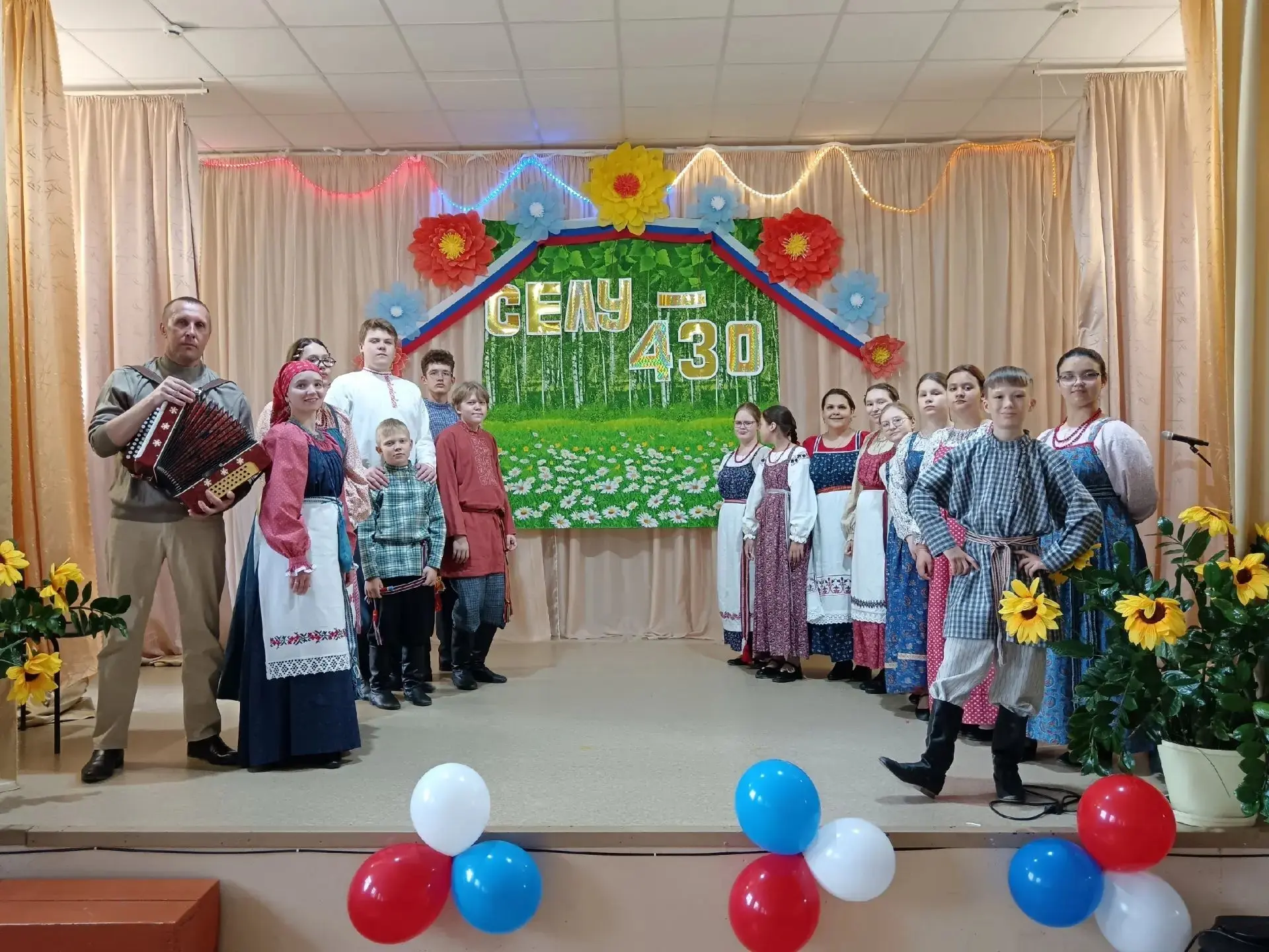 Спасибо, "Басенько"! 
🪗Село Горы Осинского района Пермского края 12 июня ярко отметило свой 430 лет