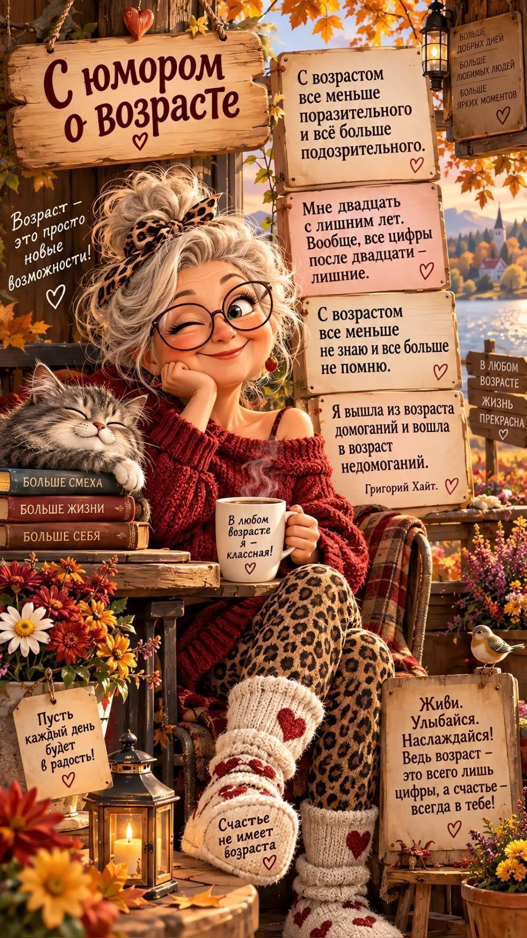 🔅 С юмором о возрасте