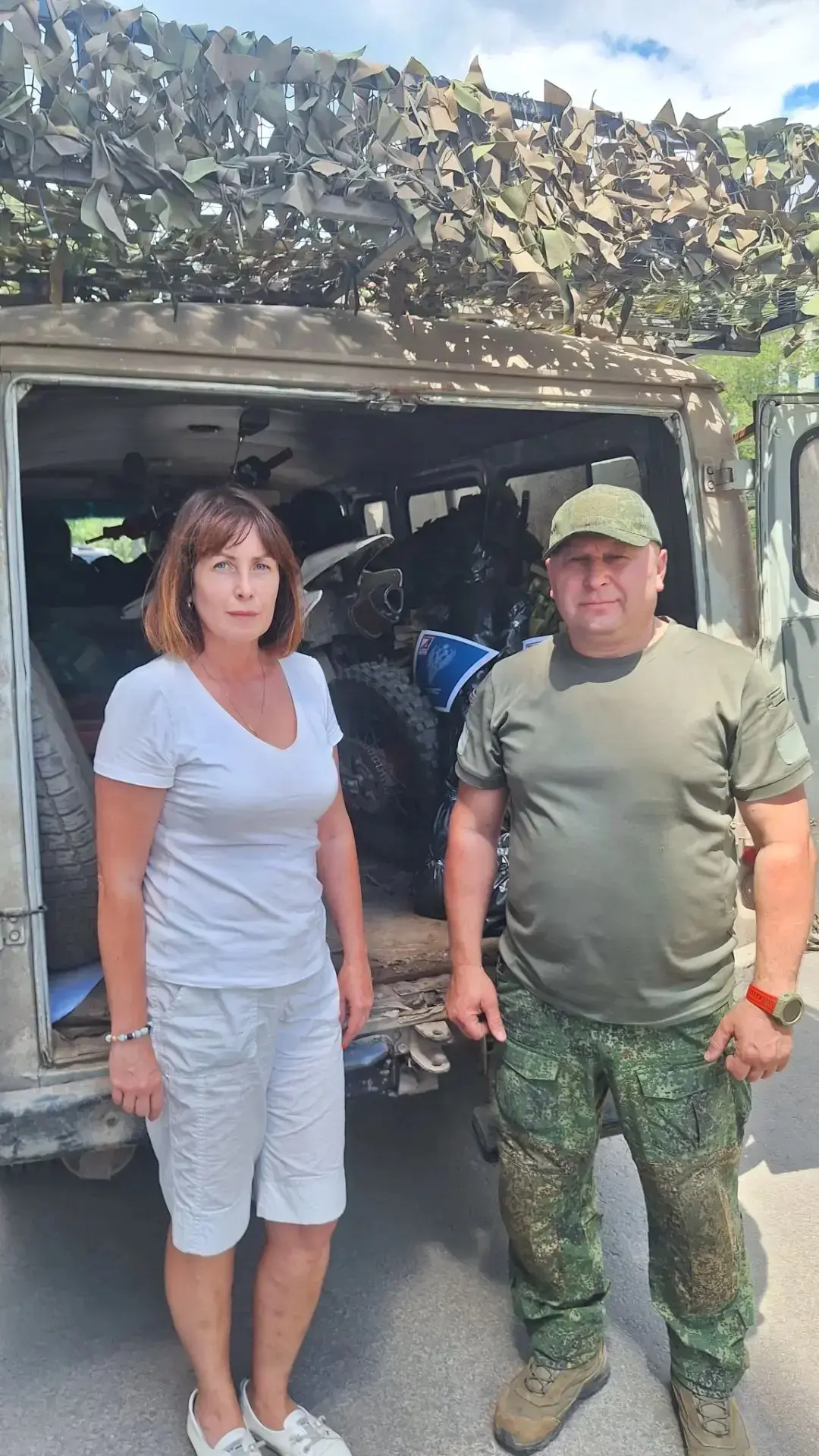 🇷🇺 Очередная партия гуманитарной помощи передана нашим бойцам, выполняющим задачи в зоне проведени