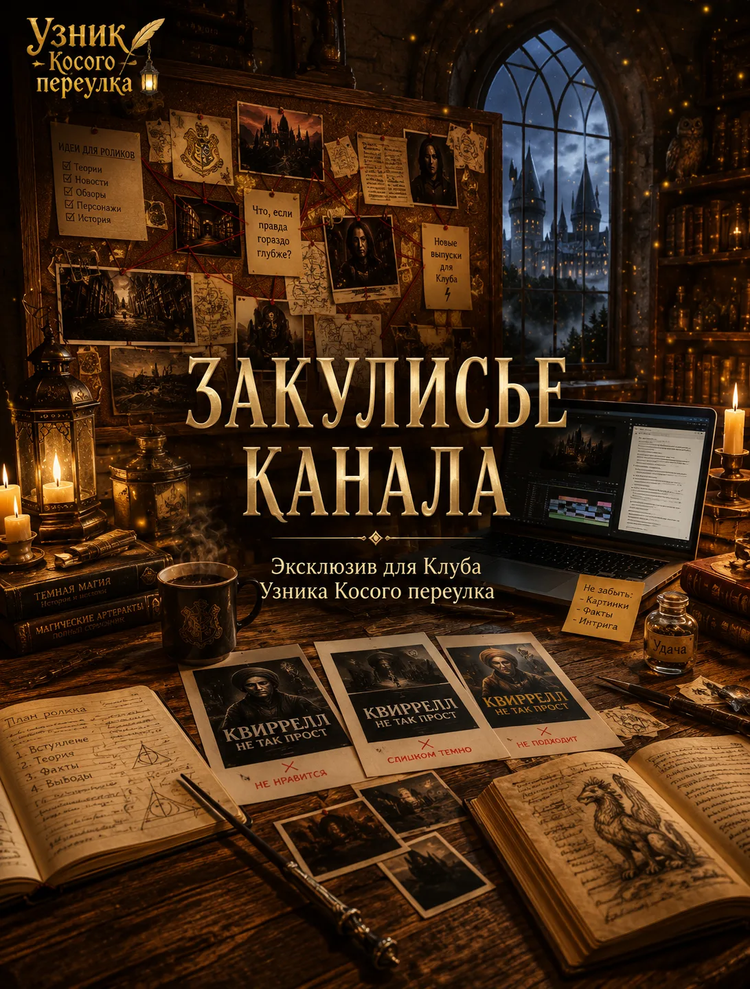 ⚡️ Запускаю «Закулисье канала» на Boosty!

Друзья, вы часто видите только готовые ролики, новости и 