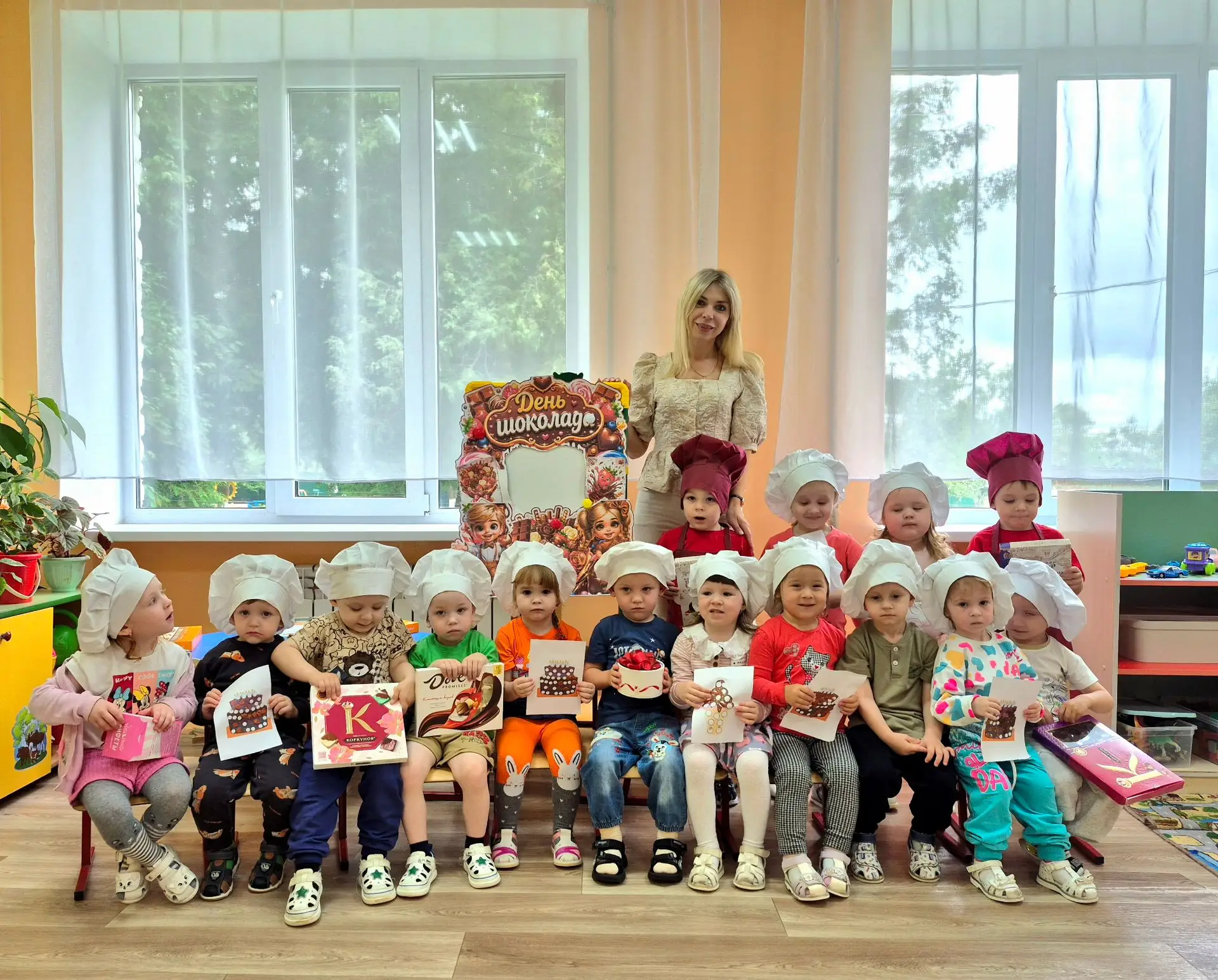 🍫Шоколадный переполох: путешествие в сладкую сказку! 

​🍫Кто сказал, что маленькие дети не любят ш