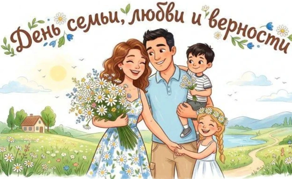 С Днём семьи, любви и верности! 🌞