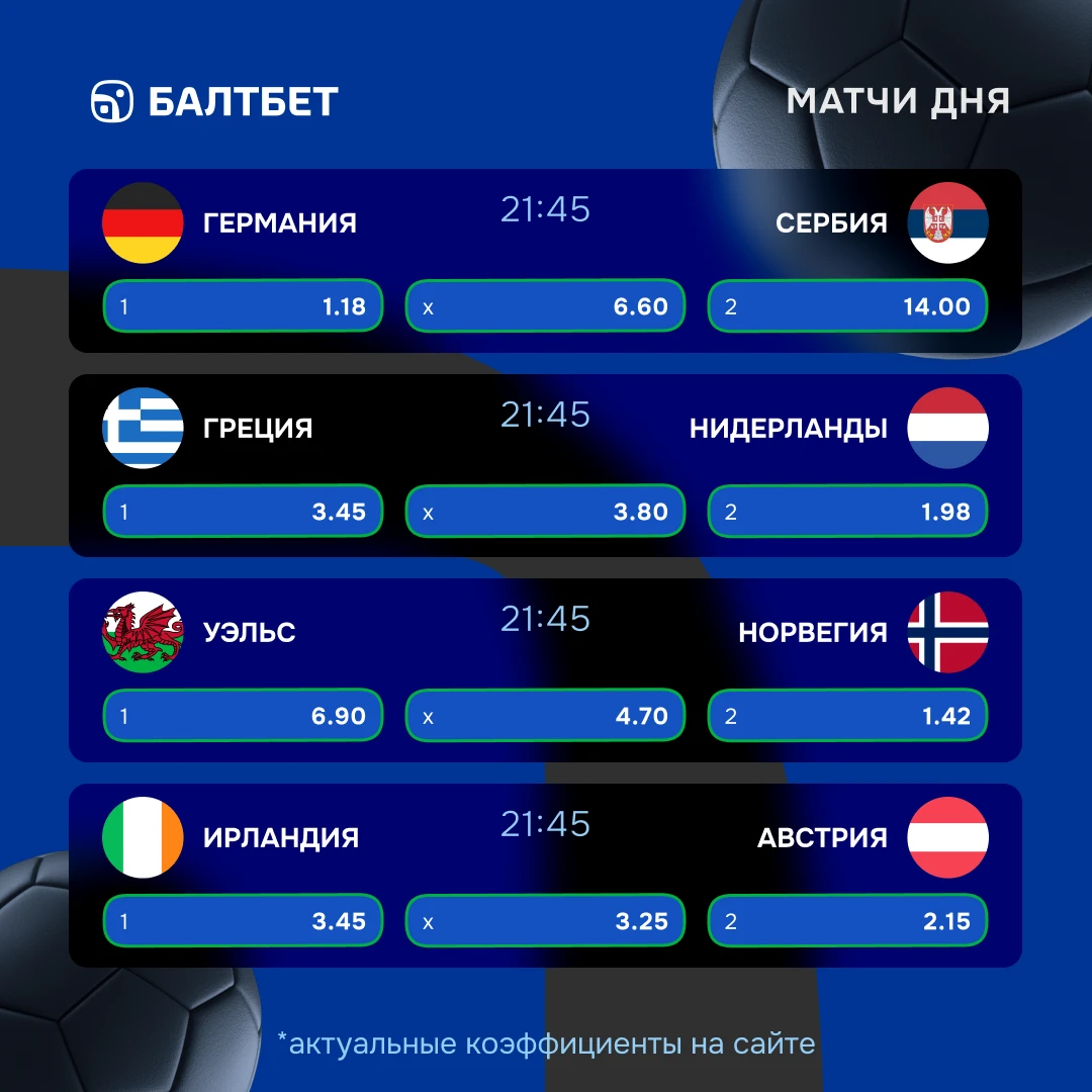 ⚡️ ⚽️ После однодневной паузы Лига наций возвращается!