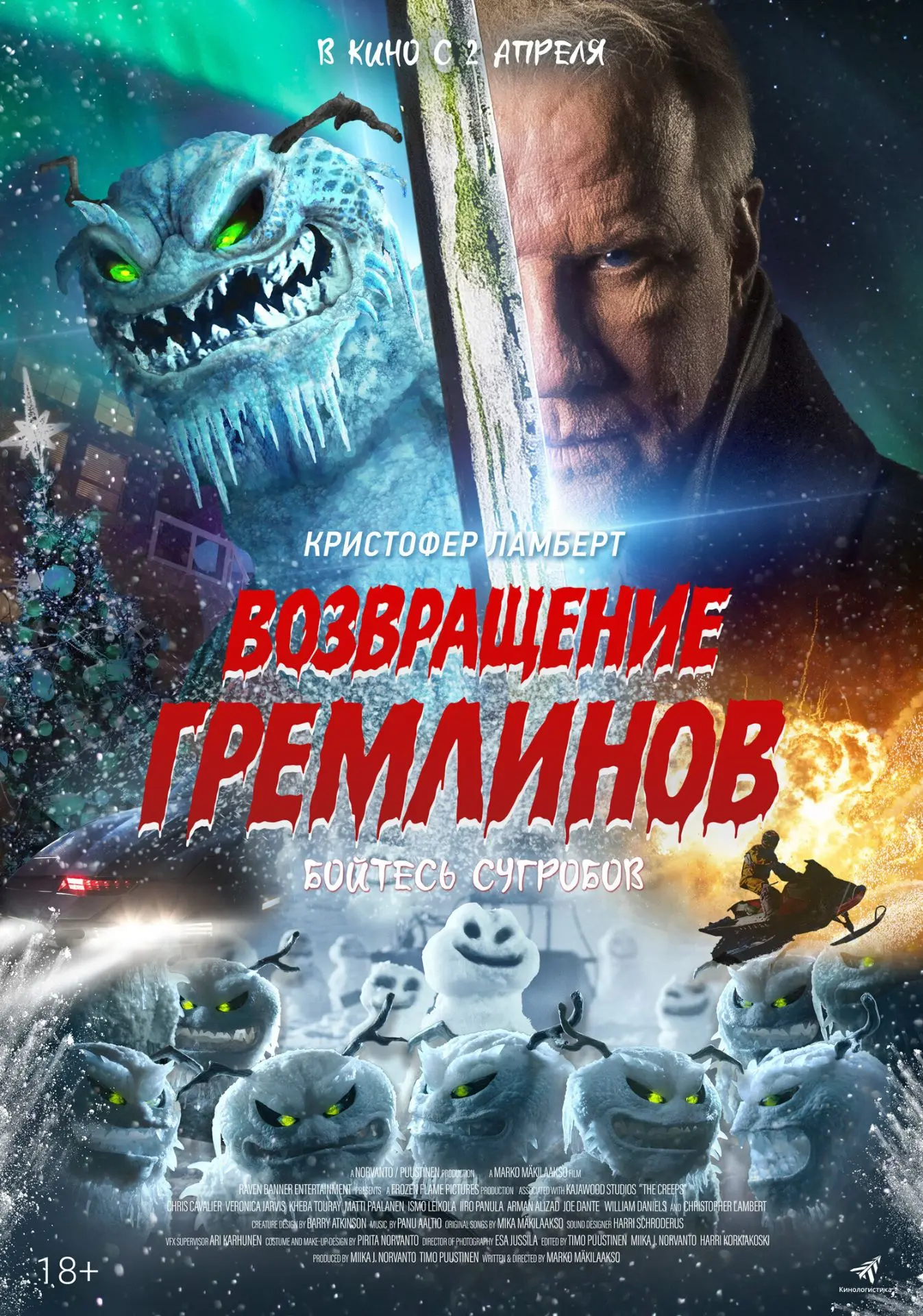 "Возвращение гремлинов", фэнтези, комедия, Финляндия, 2026