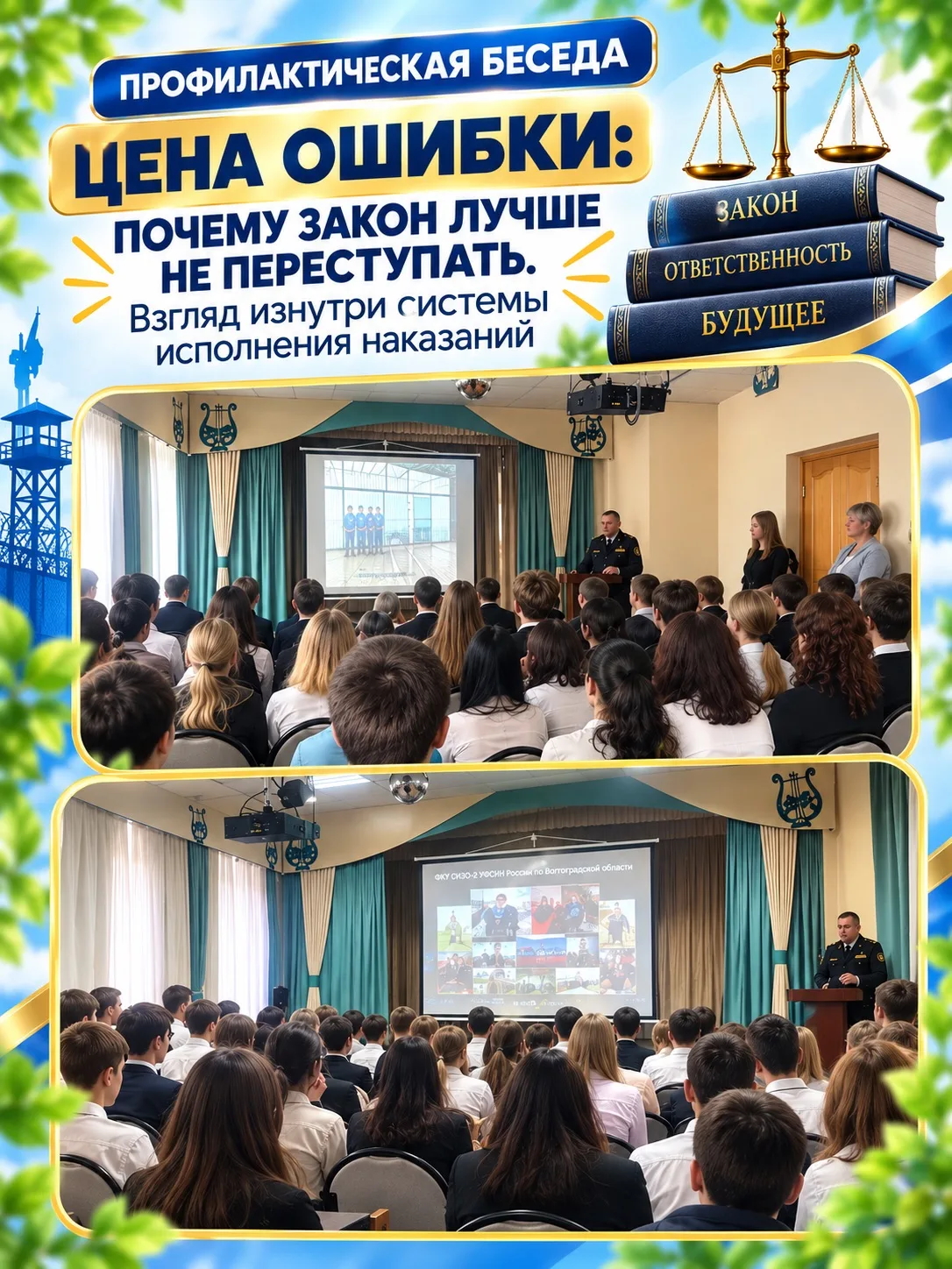 ⚖️ ЦЕНА ОШИБКИ: ПОЧЕМУ ЗАКОН ЛУЧШЕ НЕ ПЕРЕСТУПАТЬ?