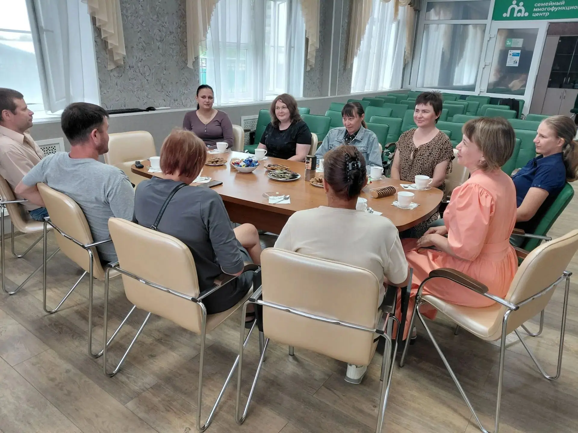 📌На базе комплексного центра Называевского района состоялась встреча семей, состоящих на профилакти