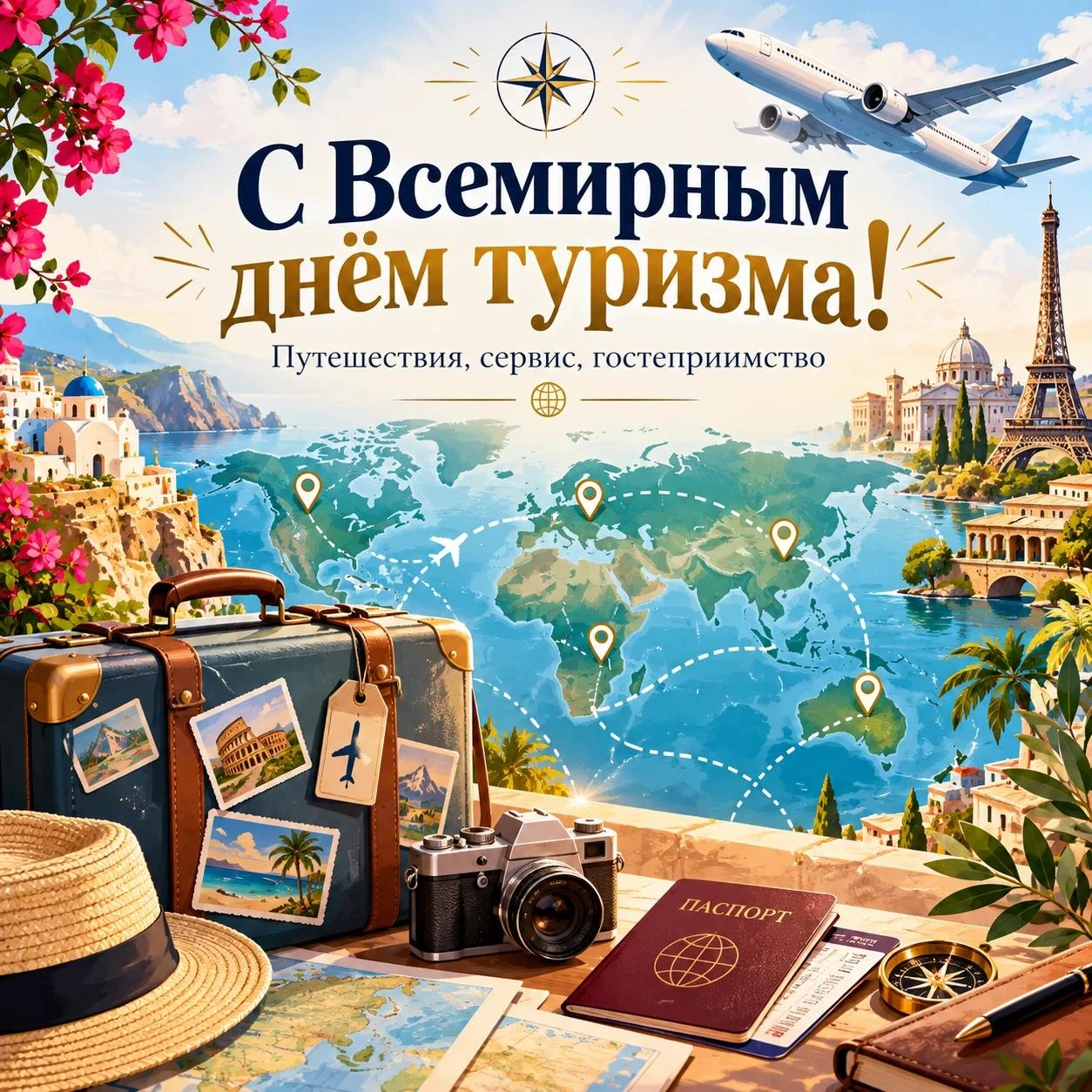 Поздравляем с Всемирным днём туризма! 🌍