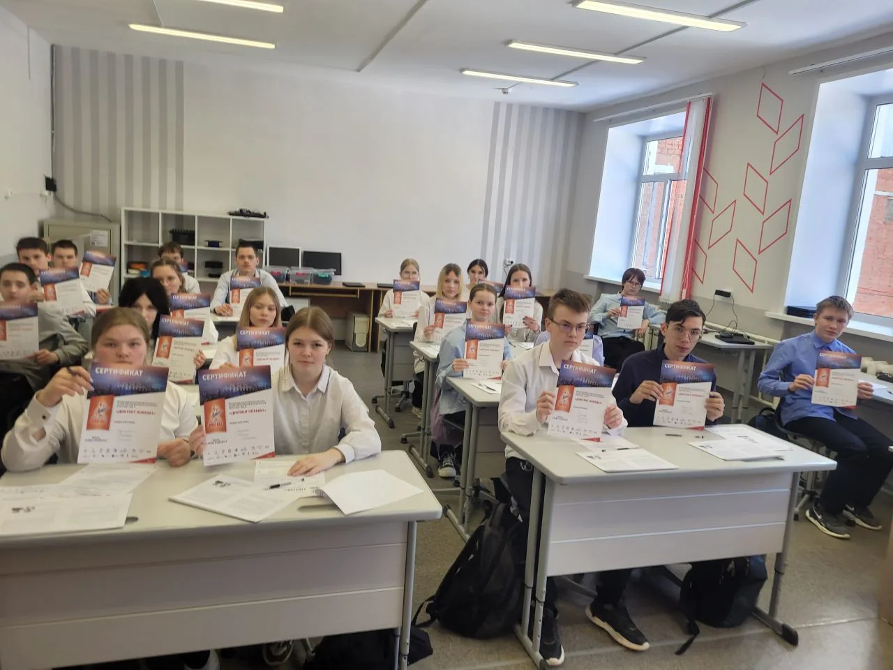 📝 А вы написали «Диктант Победы»? А вот ученики Кулигинской школы — да!