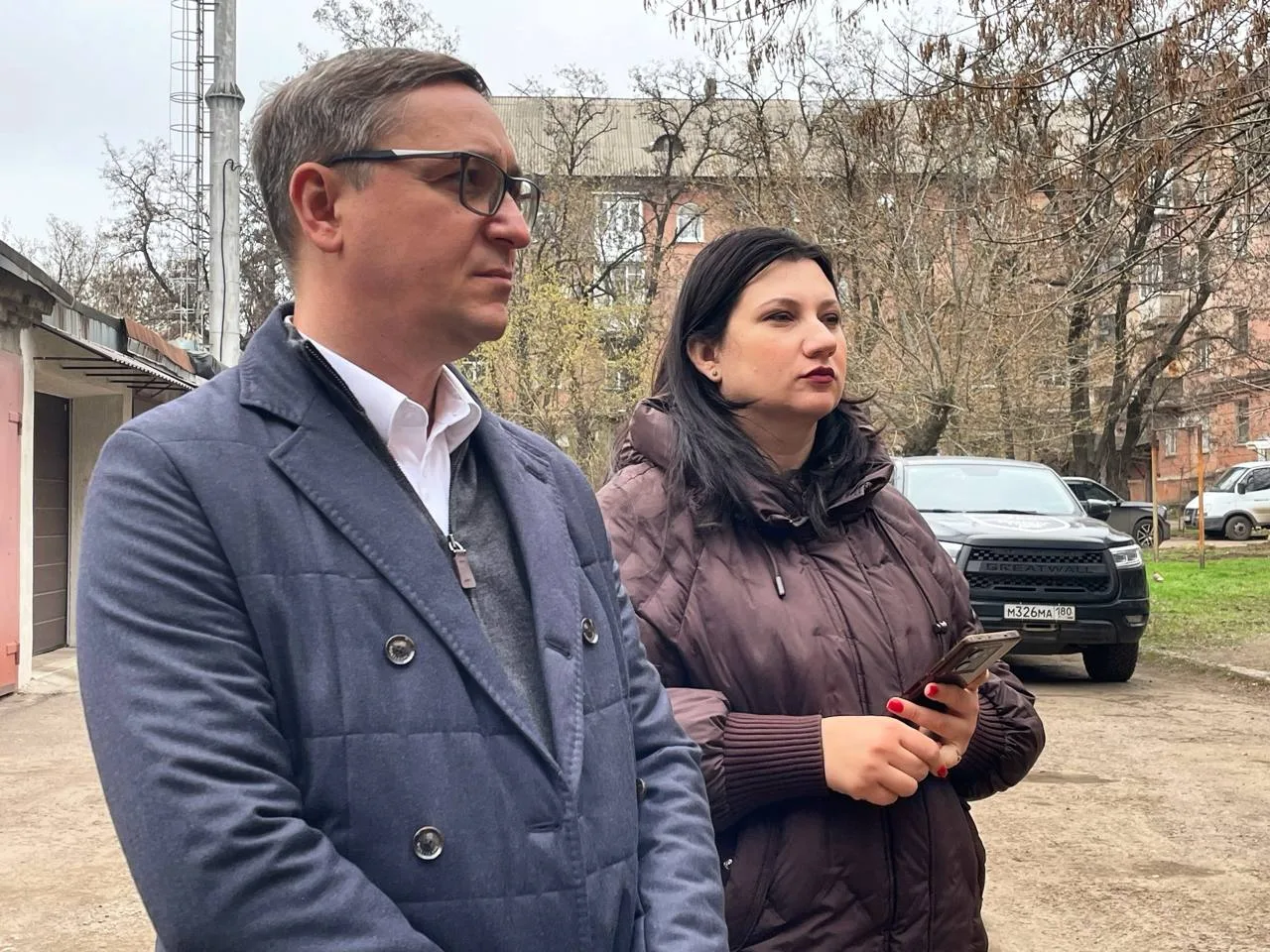 Сегодня посетила Горловку. Там на улице Комсомольской организовали встречу с местными ж...