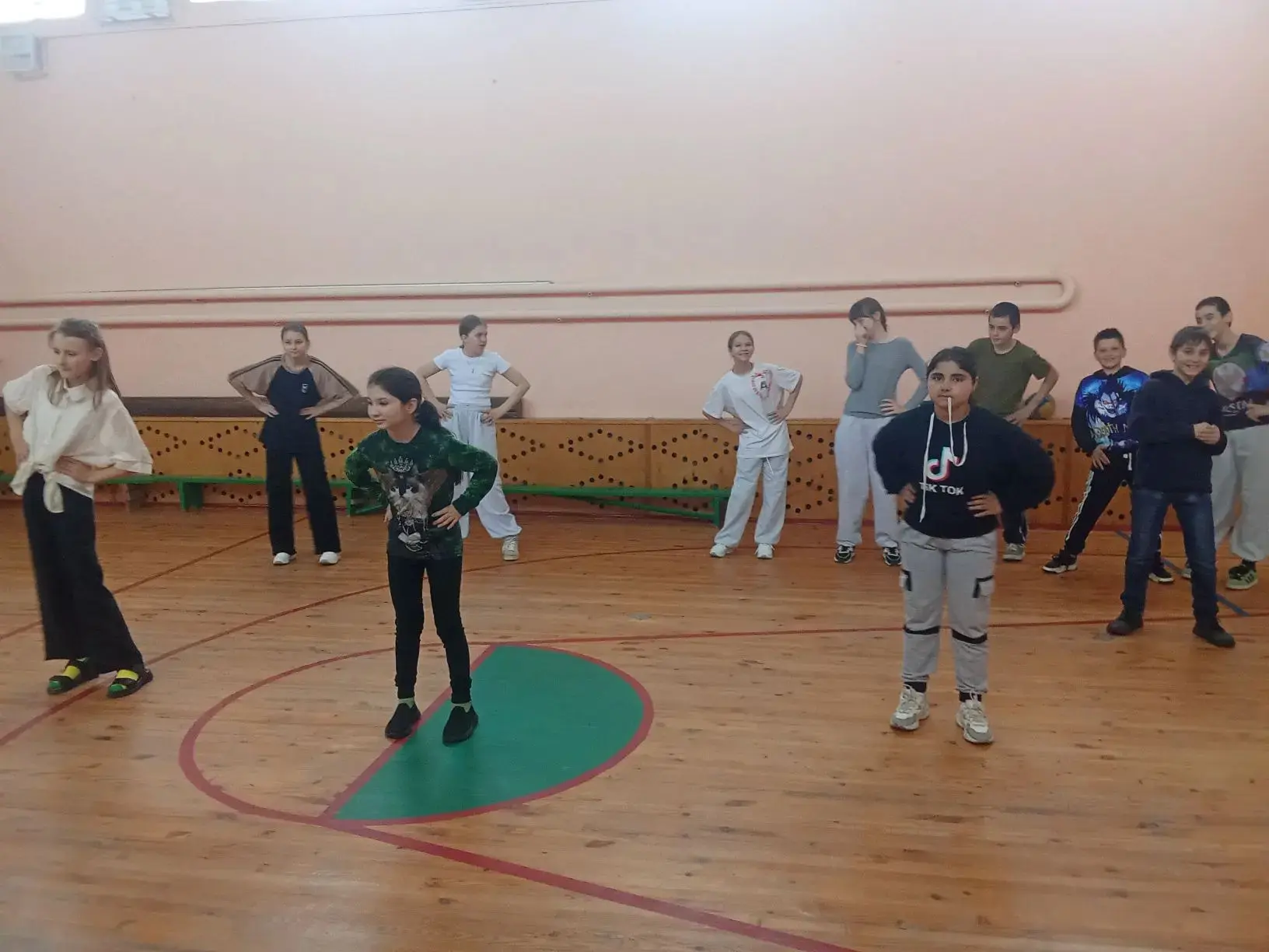 Второй день в пришкольном лагере «СОЛНЫШКО»